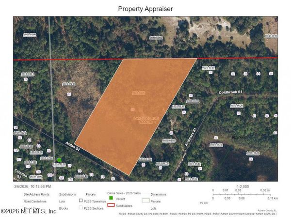 158 ARDEN Street, Georgetown, FL 32139