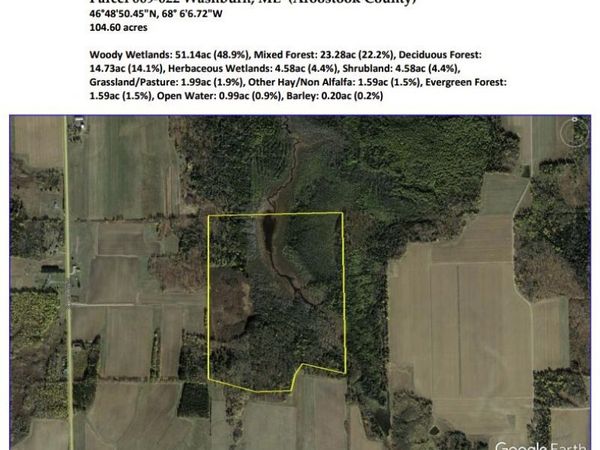 M9L22 Caribou Lake Road , Washburn, ME 04786