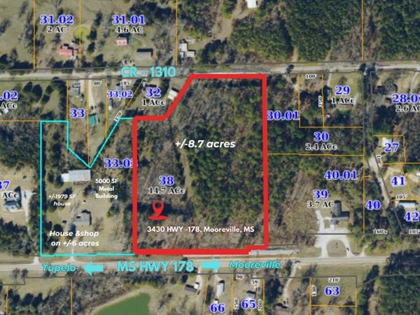 3430 MS-178, Mooreville, MS 38857