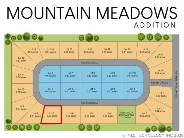 16845 W Sierra Circle , Tahlequah, OK 74464