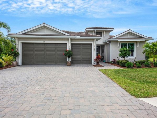 617 MISTIFLOWER CIRCLE , NOKOMIS, FL 34275
