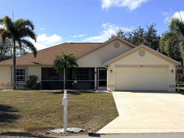 425 JAPURA STREET , PUNTA GORDA, FL 33983