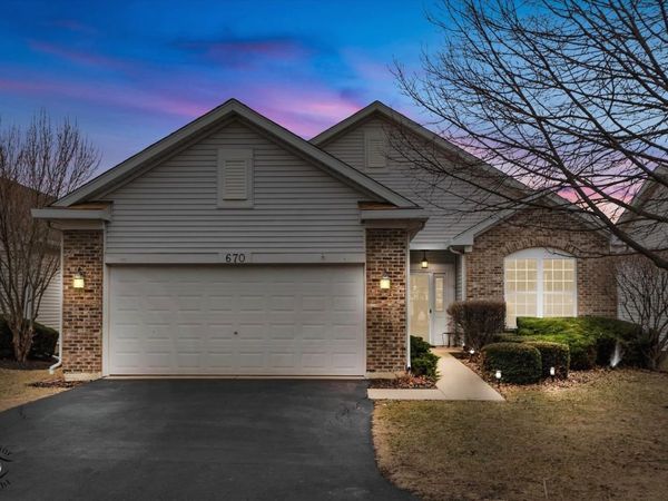 670 S Wellston Lane , Romeoville, IL 60446