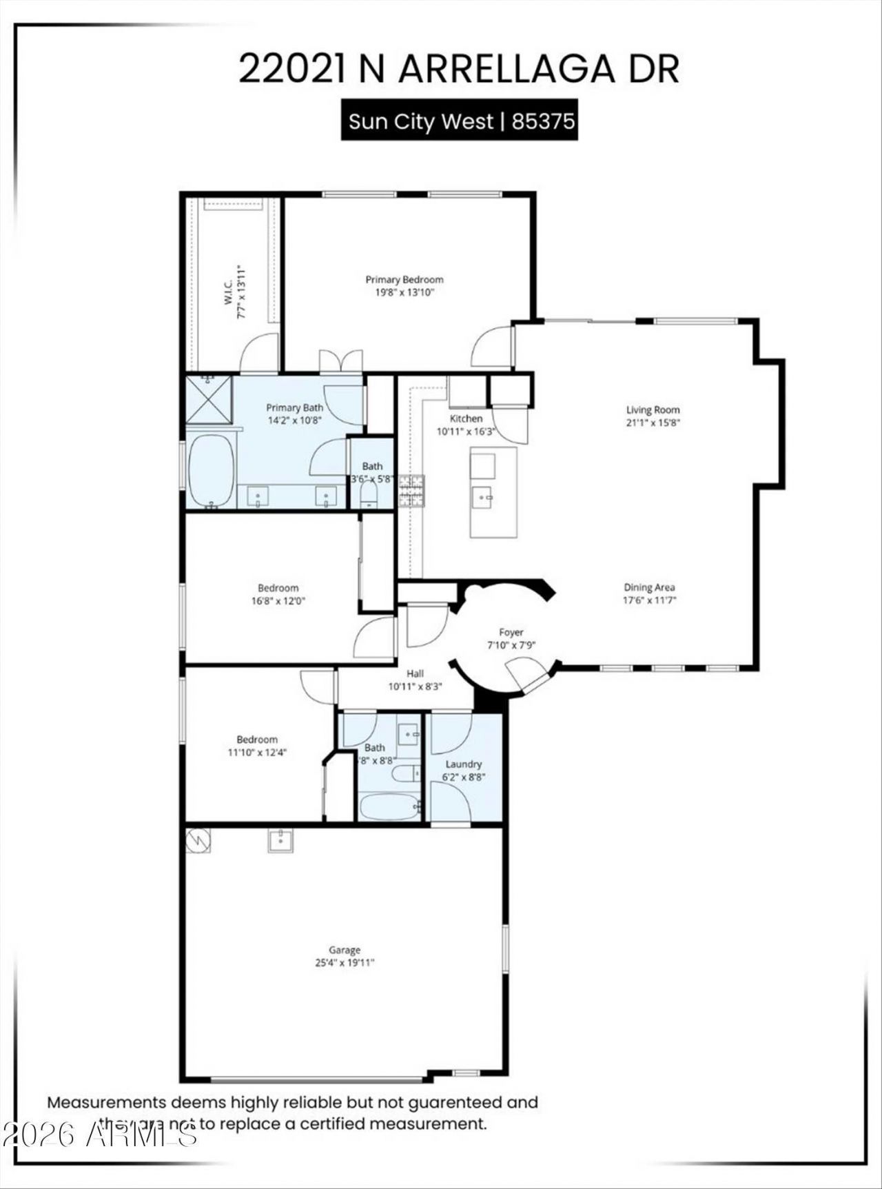 22021 N Arrellaga Drive, Sun City West, AZ 85375 Main Photo