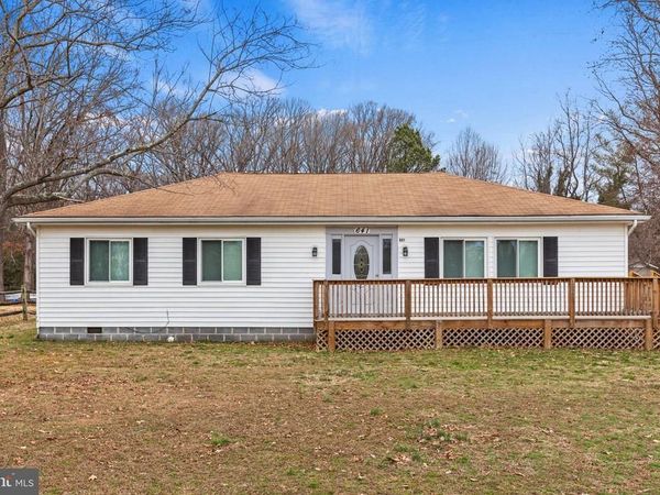641 HOLLY VISTA DRIVE, COLONIAL BEACH, VA 22443