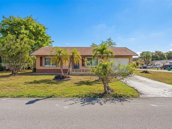 7000 NW 95th Ter , Tamarac, FL 33321