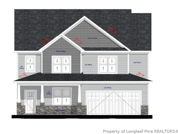 3327 Hopekirk (Lot 10) Drive, Fayetteville, NC 28306