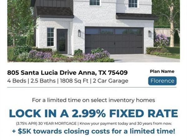 805 Santa Lucia Drive, Anna, TX 75409