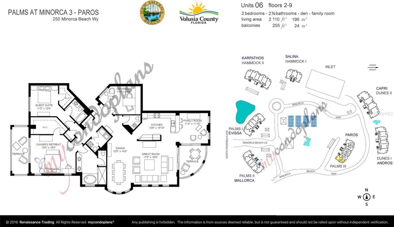 250 Minorca Beach Way, Unit 406, New Smyrna Beach, FL 32169 Photo