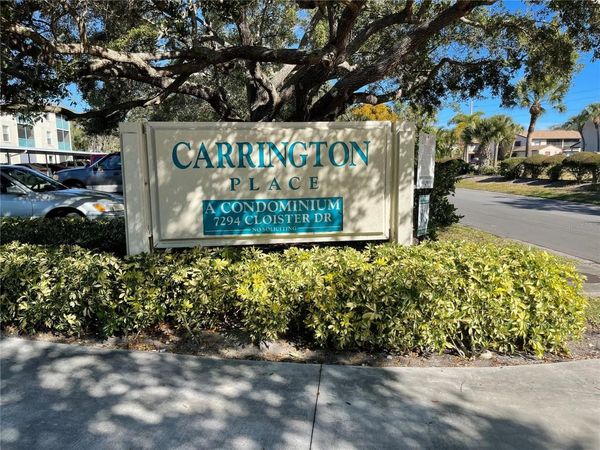 7294 CLOISTER DRIVE, Unit 12, SARASOTA, FL 34231