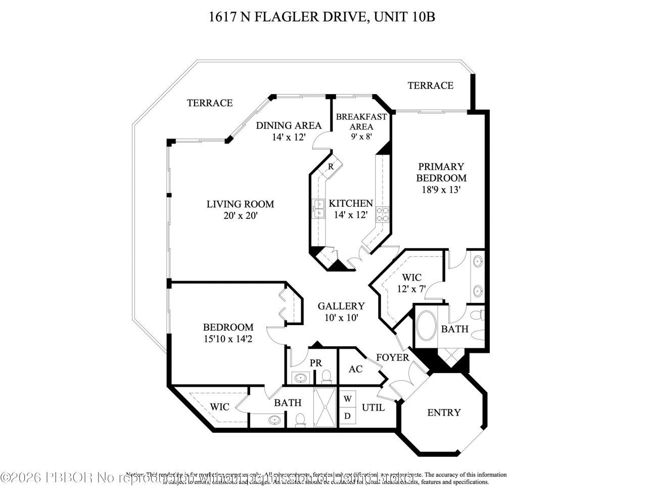 1617 N Flagler Drive, Unit 10B, West Palm Beach, FL 33407 Photo