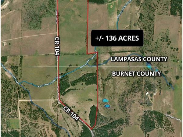 TBA County Road 104 RD , Lampasas, TX 76550