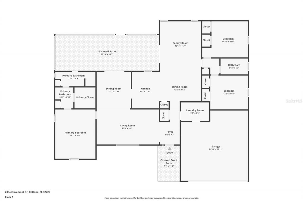 2034 Claremont Drive , Deltona, FL 32725 Photo