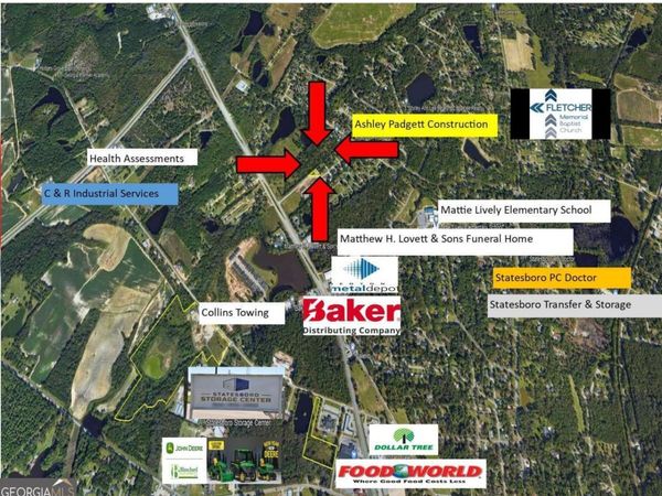 LOT 9 & 10 Myrtle Crossing Drive, Statesboro, GA 30458