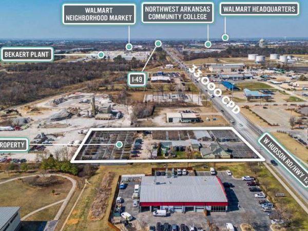 1.67 Acres 2412 W Hudson Road , Rogers, AR 72756