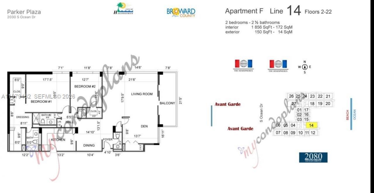 2030 S Ocean Dr , Unit 1614, Hallandale Beach, FL 33009 Photo
