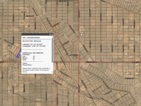 Durango (U5 B31 L17) Road SW, Unit 5, Rio Rancho, NM 87124