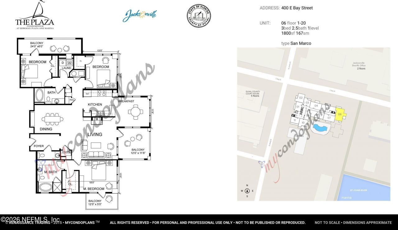 400 Bay Street, Unit 206, Jacksonville, FL 32202 Photo