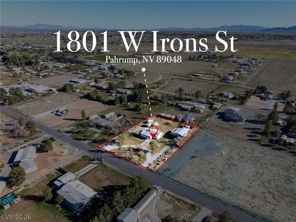 1801 W Irons Street, Pahrump, NV 89048