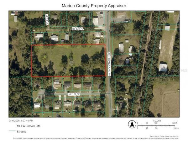 12810 NE JACKSONVILLE ROAD , ANTHONY, FL 32617