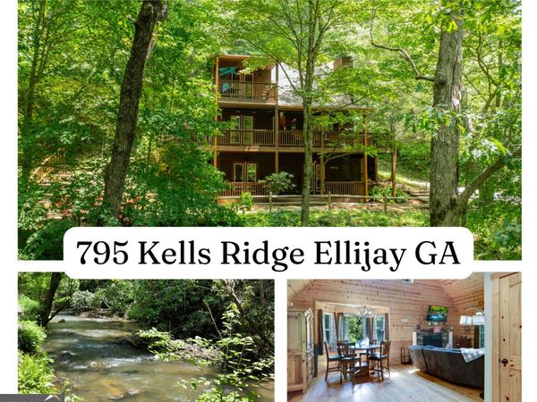 795 Kells Ridge Drive, Ellijay, GA 30540
