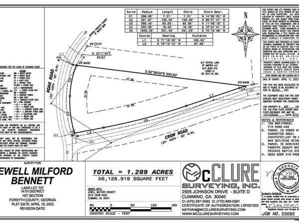 5501 Crow Drive , Cumming, GA 30041
