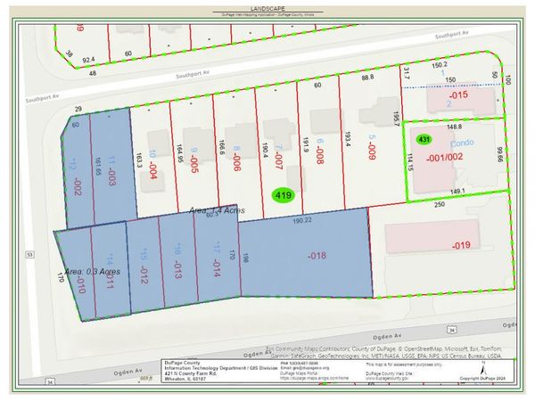 Lots 13 and 14 RT.53 & Ogden Avenue, Lisle, IL 60532