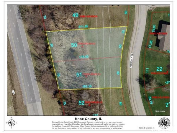 Lot 50 & 51 Country Club Estates Subdivision , Galesburg, IL 61401
