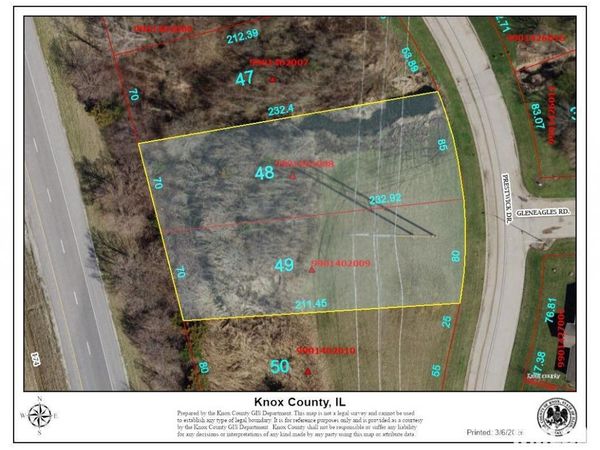 Lot 48 & 49 Country Club Estates Subdivision , Galesburg, IL 61401