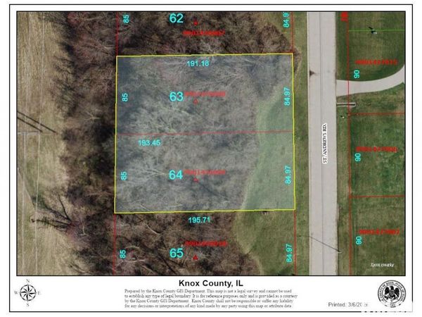 Lot 63 & 64 Country Club Estates Subdivision , Galesburg, IL 61401