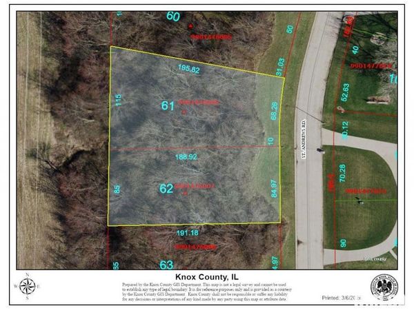 Lot 61 & 62 Country Club Estates Subdivision , Galesburg, IL 61401