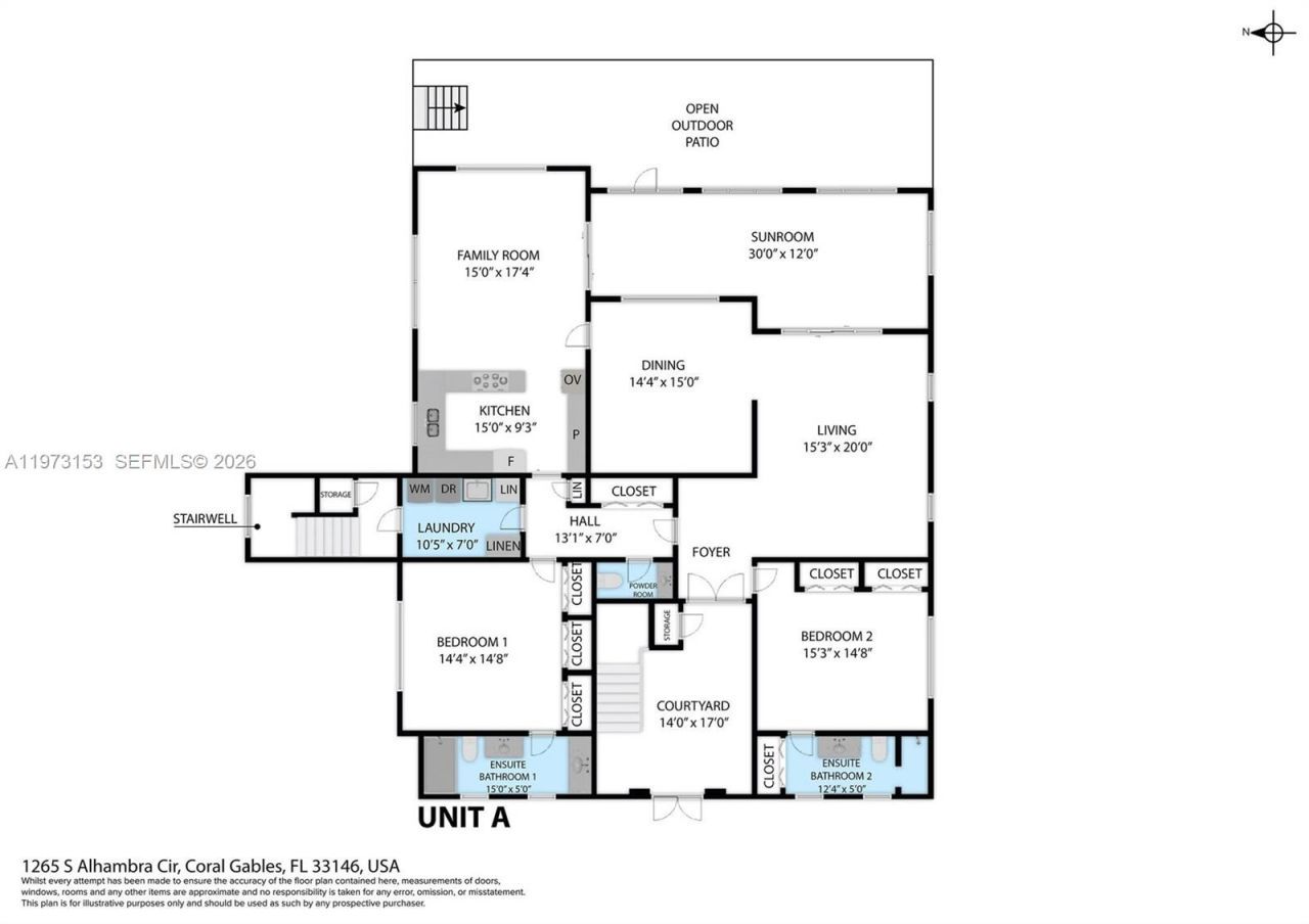 1265 S Alhambra Cir , Unit A, Coral Gables, FL 33146 Photo