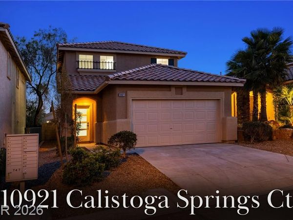 10921 Calistoga Springs Court, Las Vegas, NV 89144