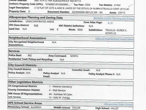 411 N Rubennie Place NW, Albuquerque, NM 87114