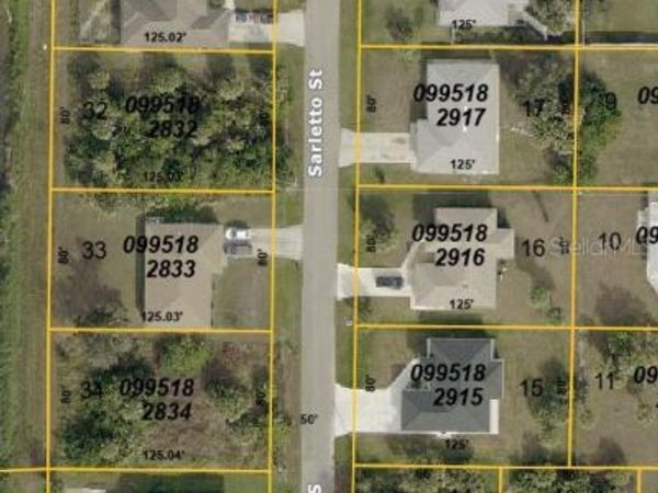 SARLETTO STREET , NORTH PORT, FL 34287