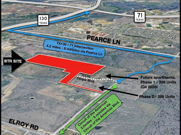 TBD Circuit Of The Americas BLVD , Del Valle, TX 78617