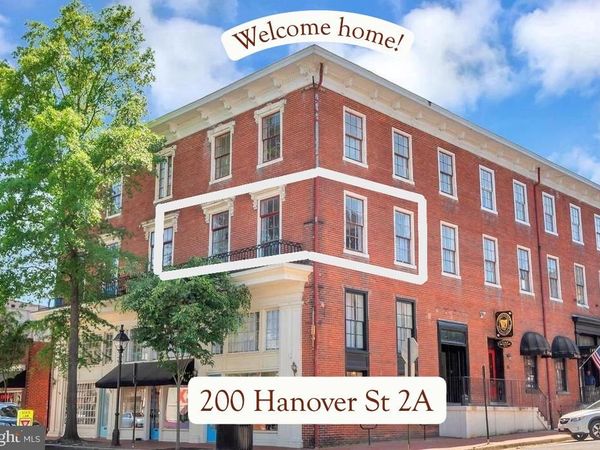200 HANOVER STREET, Unit 2A, FREDERICKSBURG, VA 22401