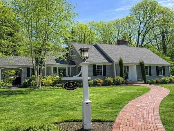 3 Franklin Road, Lexington, MA 02420