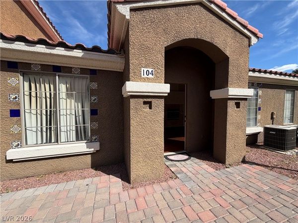 7275 Diamond Canyon Lane , Unit 104, Las Vegas, NV 89149