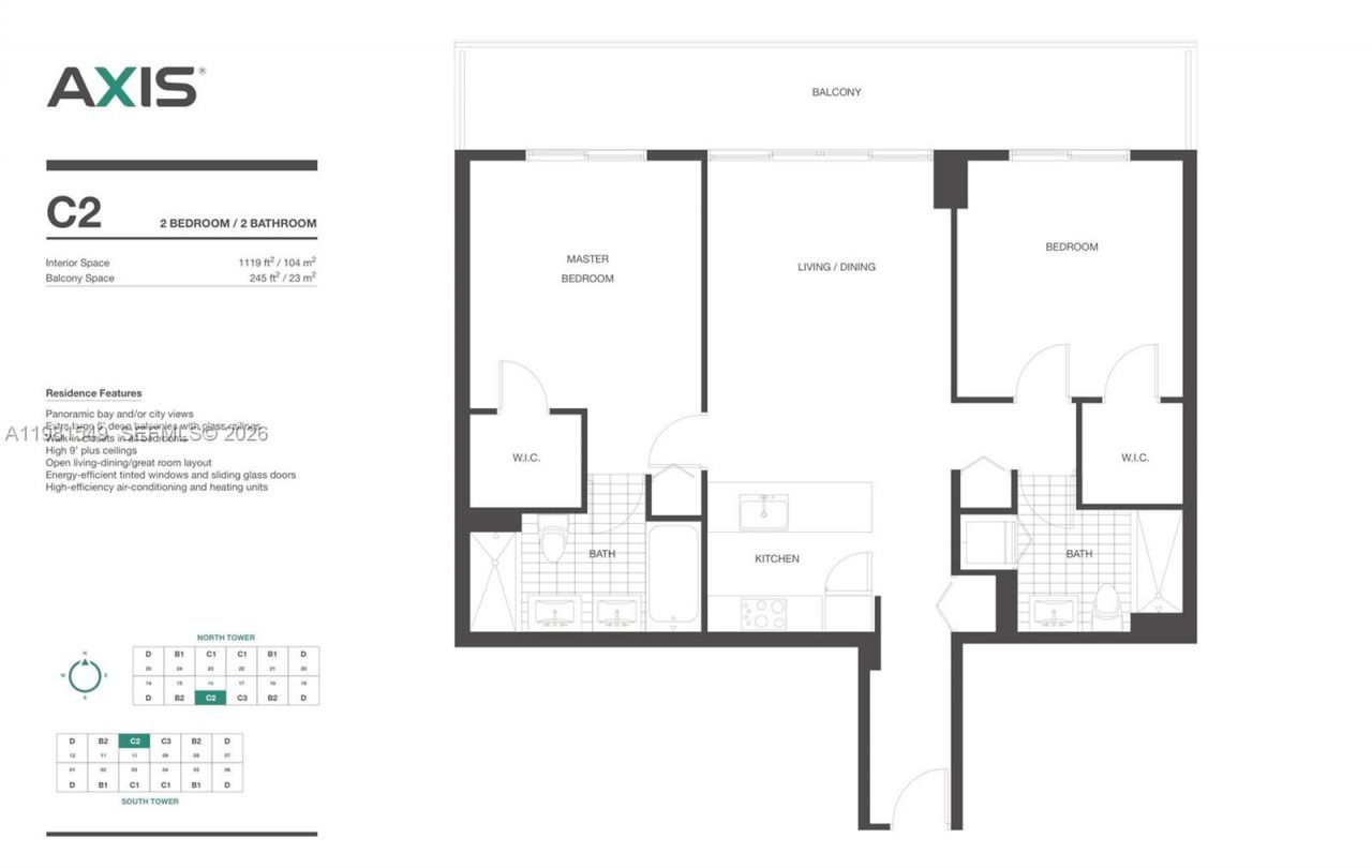 1111 SW 1st Ave, Unit 3216-N, Miami, FL 33130 Photo