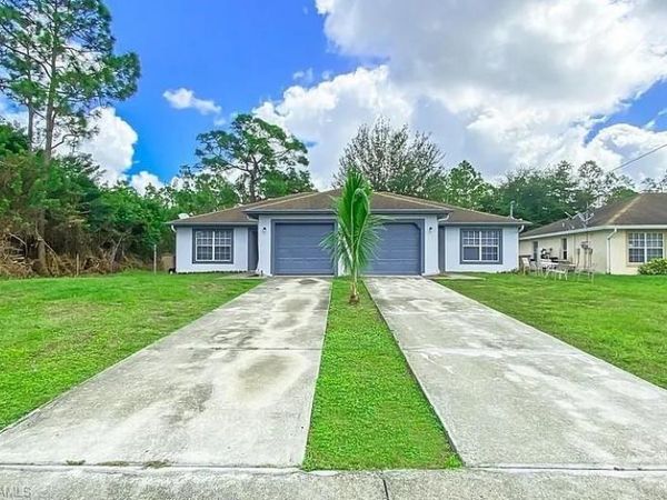 609/611 HAWTHORNE AVE S, LEHIGH ACRES, FL 33974