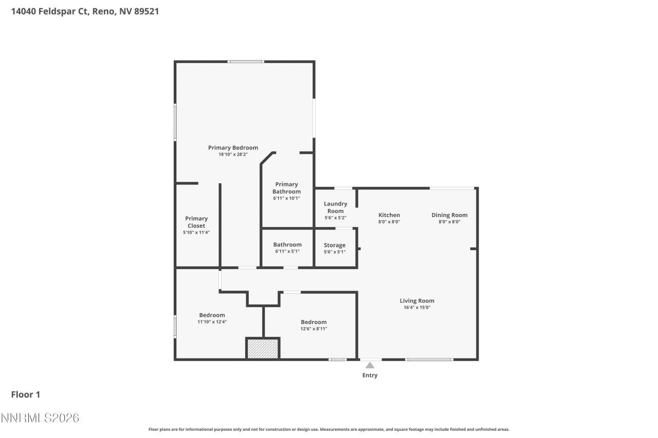 14040 Feldspar Court, Reno, NV 89521 Photo