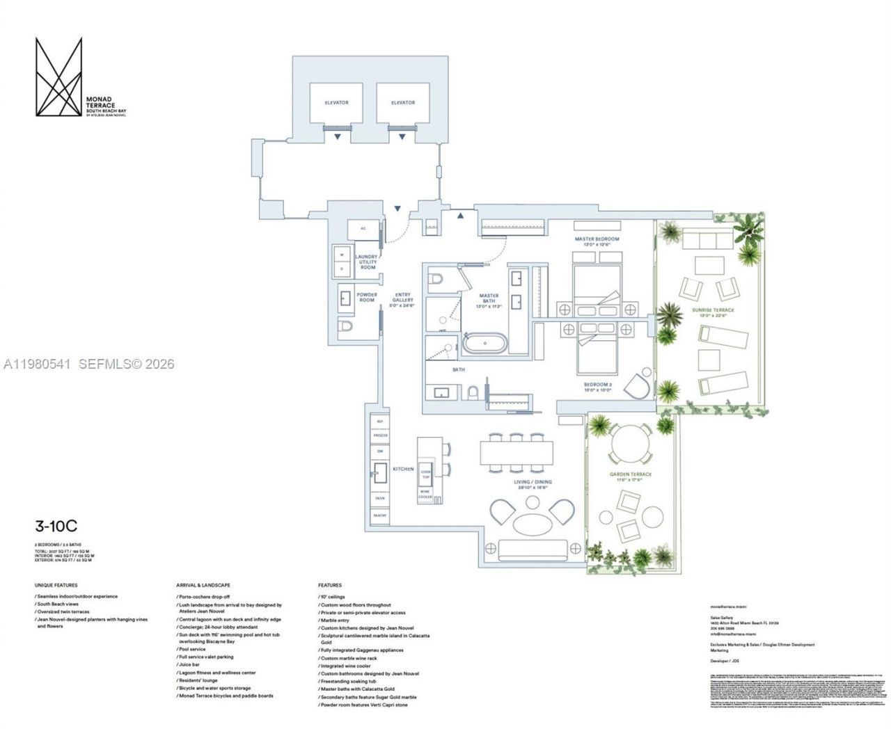 1300 Monad Ter , Unit 7C, Miami Beach, FL 33139 Photo