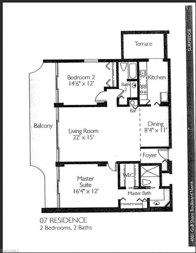 4001 Gulf Shore Blvd N, Unit 1407, Naples, FL 34103 Photo