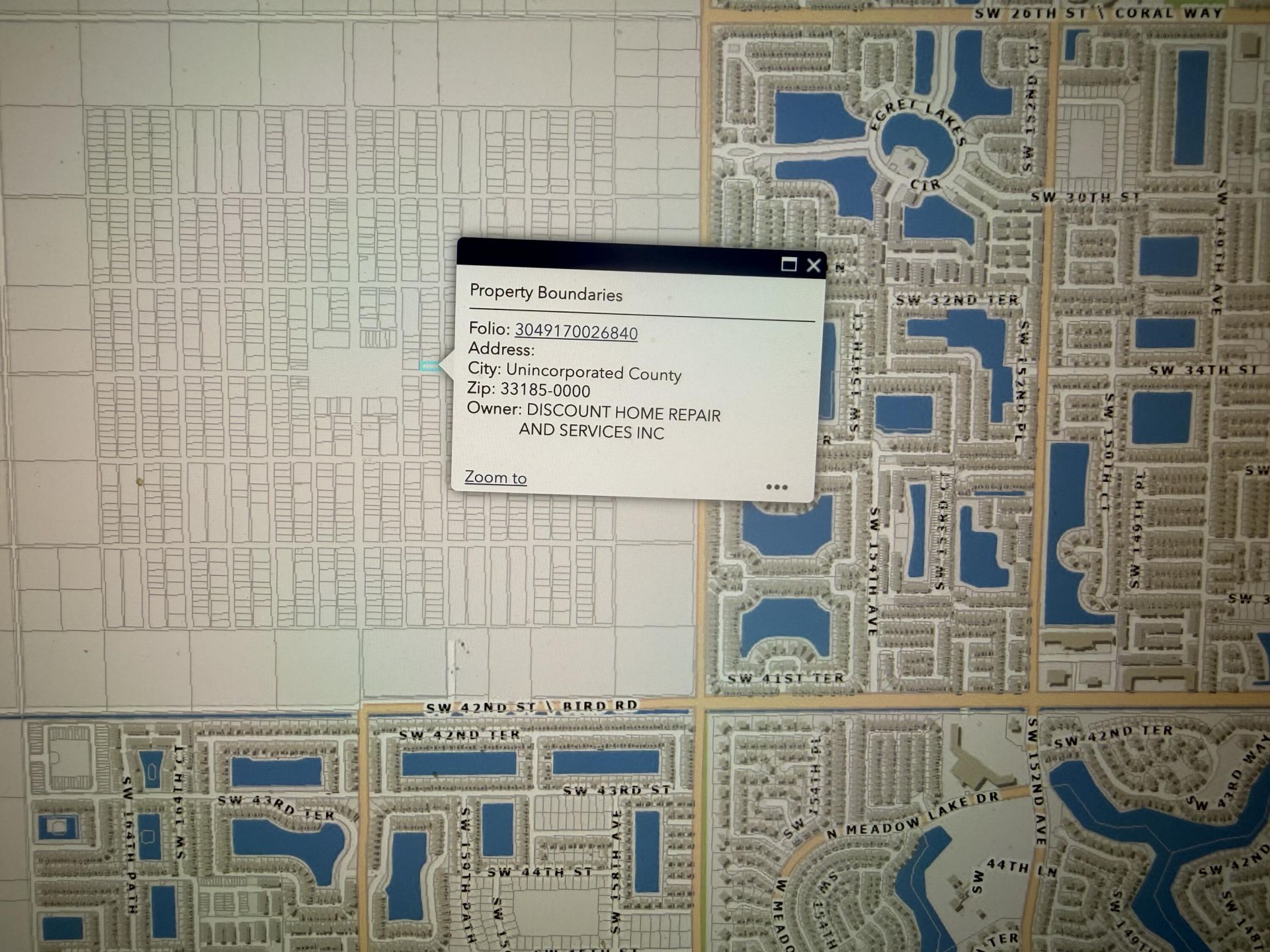 34 Street SW 160th Avenue, Miami, FL 33185 Photo