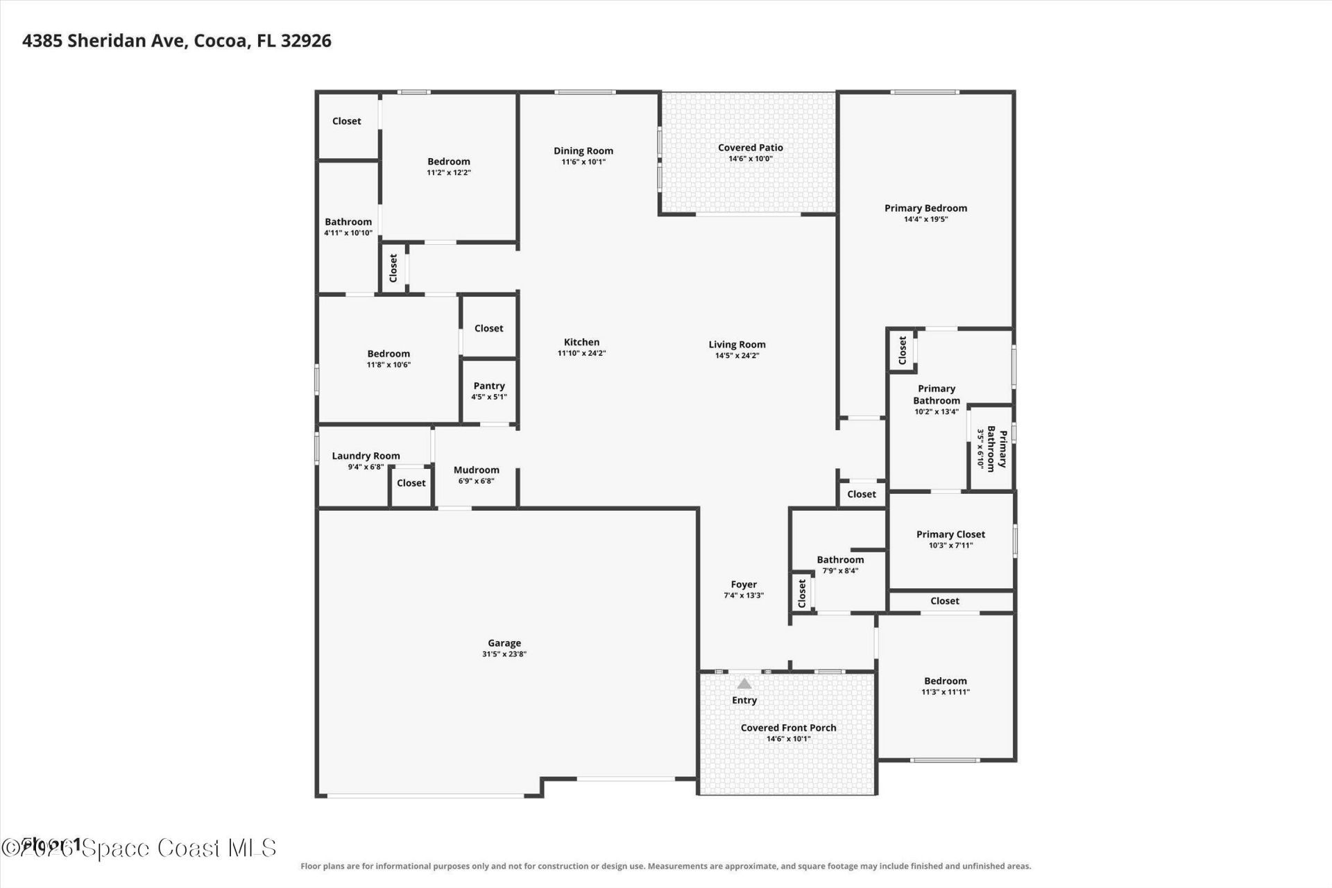4385 Sheridan Avenue, Cocoa, FL 32926 Photo