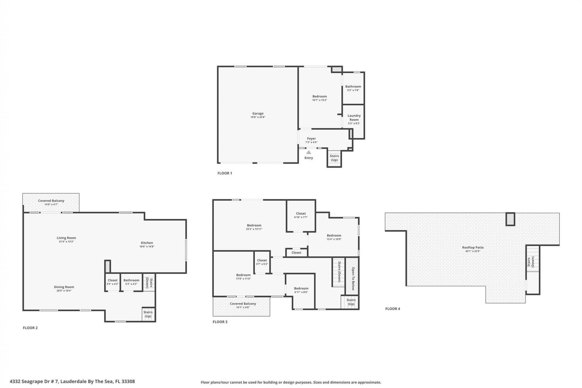 4332 Seagrape Drive, Unit 7, Lauderdale by the Sea, FL 33308 Photo