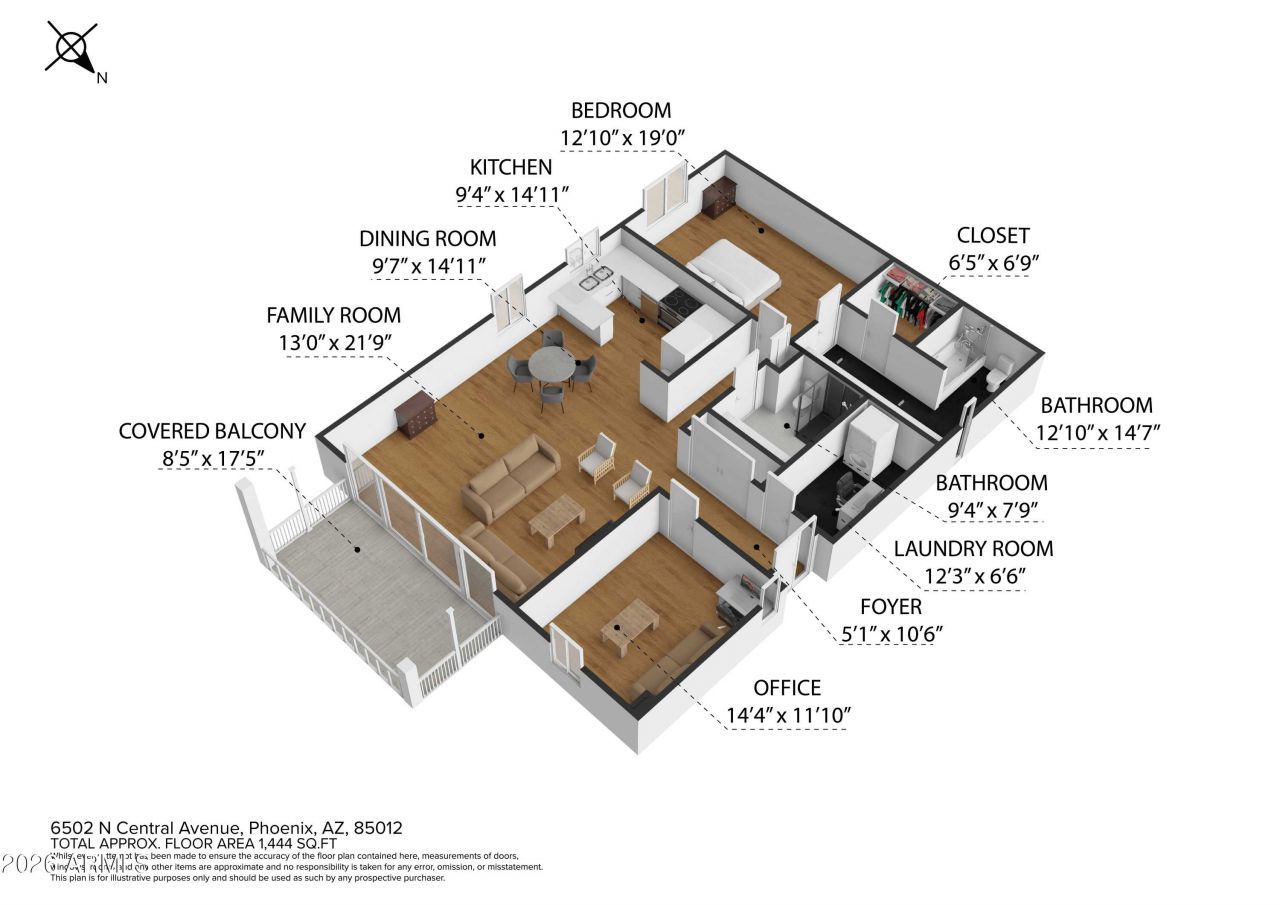 6502 N Central Avenue, Unit B303, Phoenix, AZ 85012 Main Photo