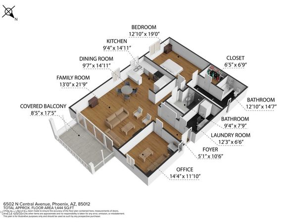 6502 N CENTRAL Avenue, Unit B303, Phoenix, AZ 85012