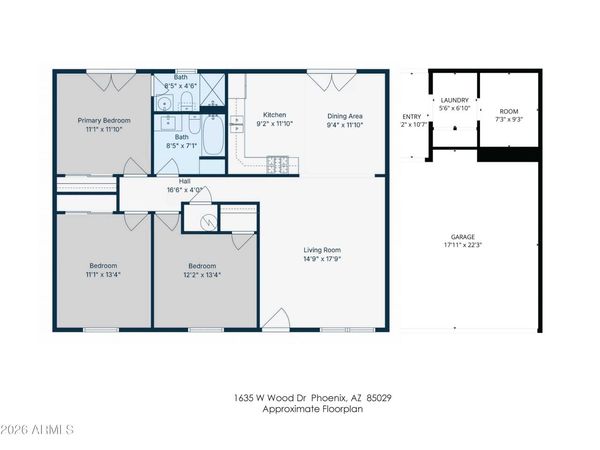 1635 W WOOD Drive, Phoenix, AZ 85029